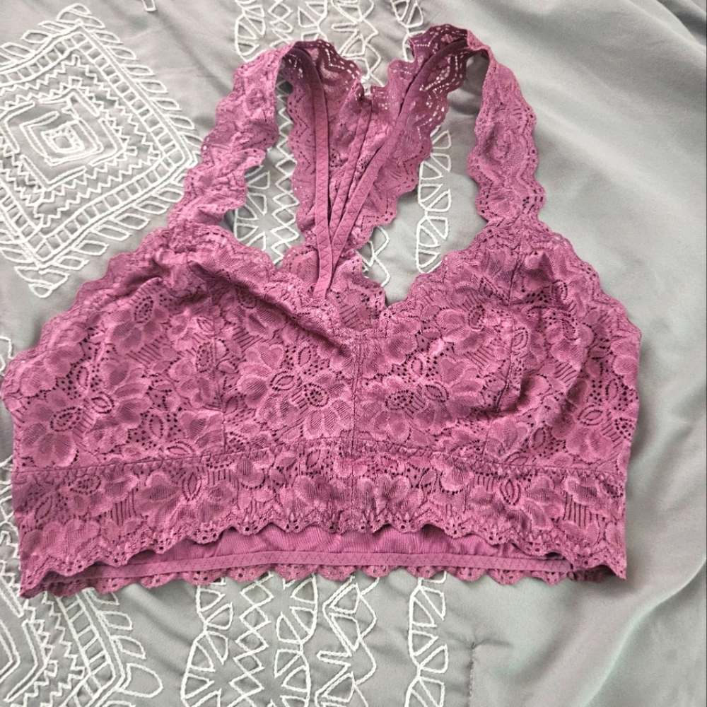Large Felina Lace Bralette in Purple